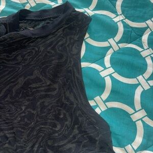 lululemon athletica Black Muscle Tee